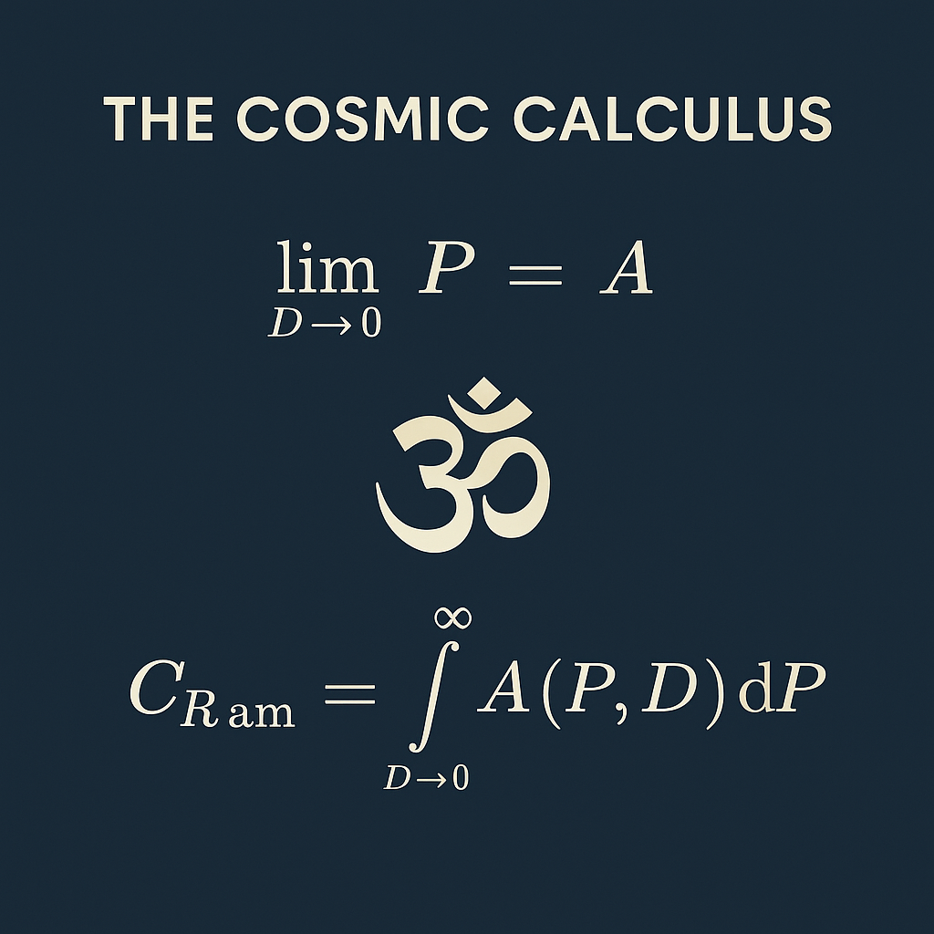 Cosmic Calculus: Ram's Limit: Science & Spirituality Unified